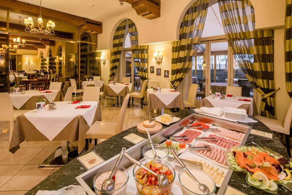 Best Western Hotel Bellevue Au Lac Lugano Restaurang bild